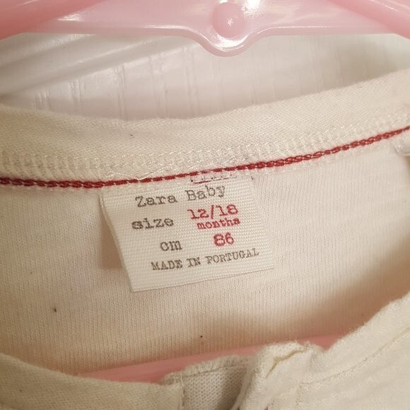 Zara Baby Henley Shirt Hello Dot - Picture 4 of 5